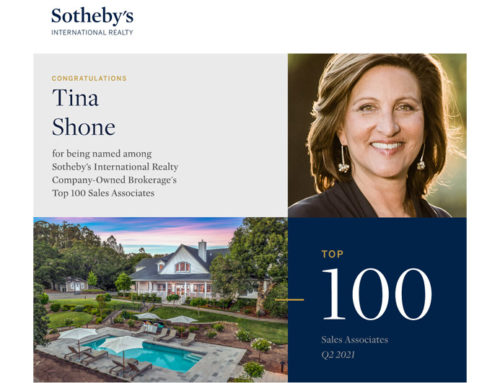 Ranked Top 100 Agents in Q2 of 2021 (Sotheby’s)